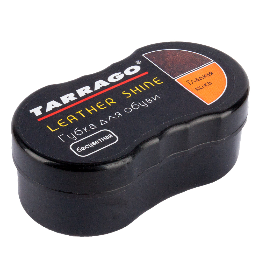 TARRAGO - Губка  д/гладкой кожи (силикон) Черный  х15 TCV01/018